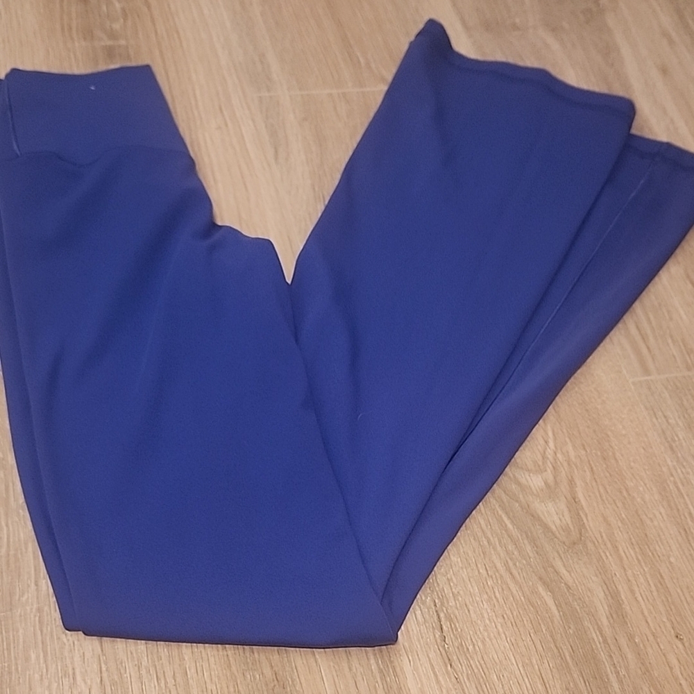 Super Soft Offline By Aerie Women's Flare Leg Blue Pants